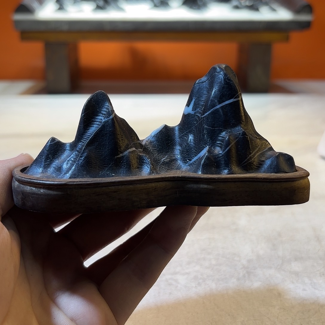 摆件灵璧石奇石摆件 