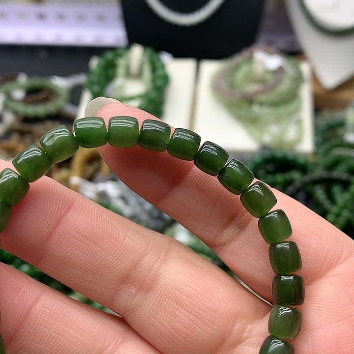 【闪购商品】和田玉手链未镶嵌6.2