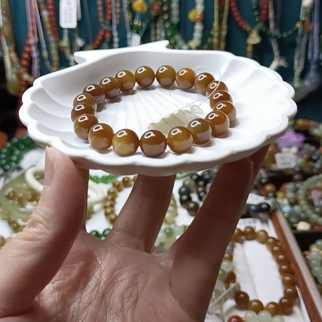 和田玉手链未镶嵌