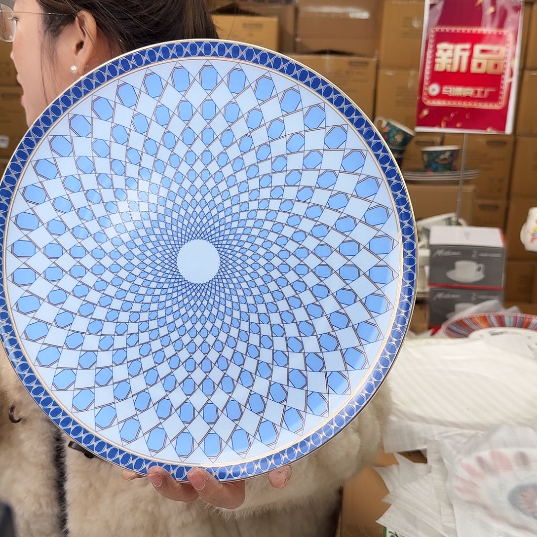 骨瓷高骨12英寸平盘30.5cm一个