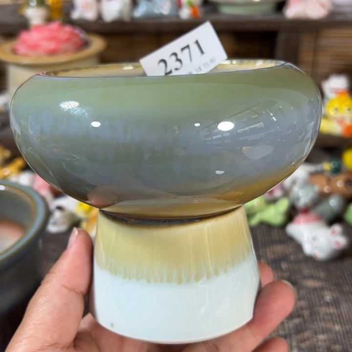 口9高10 手工花盆满30包邮
