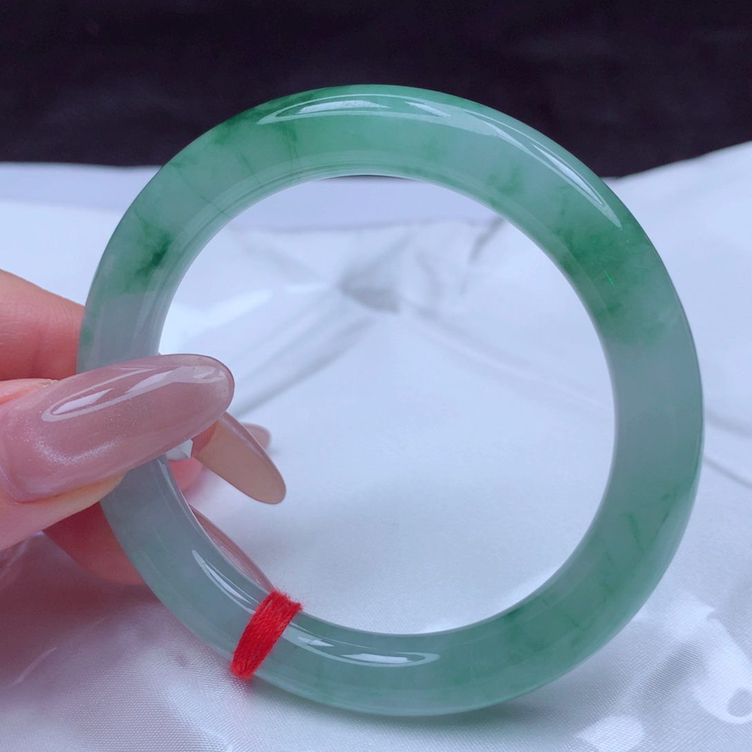 翡翠未镶嵌手镯手镯53