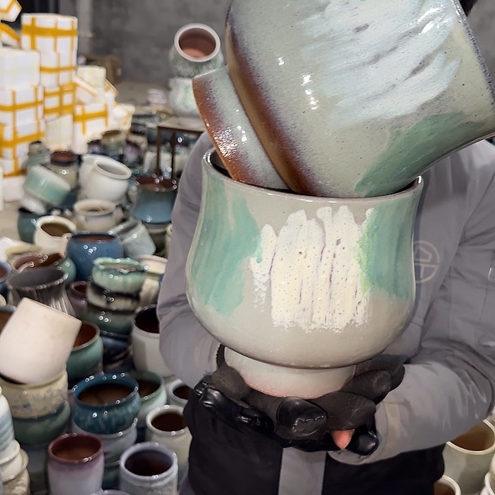 高度20口19卡卡花盆