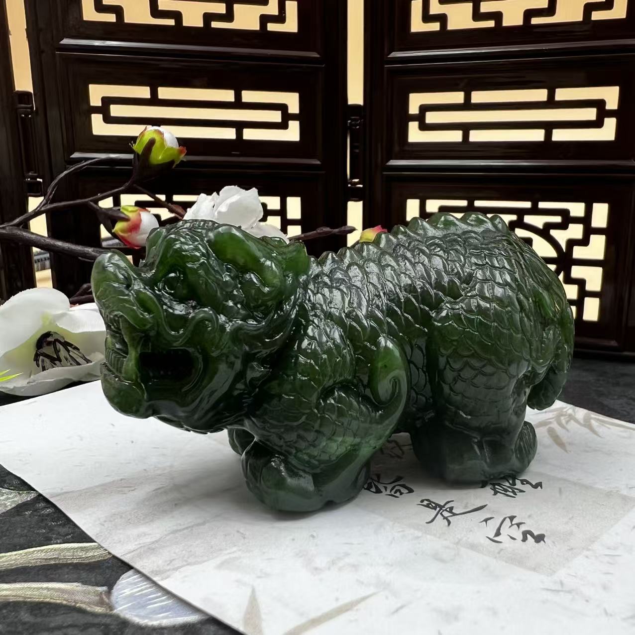 A1576 和田玉摆件 YDJ14140375