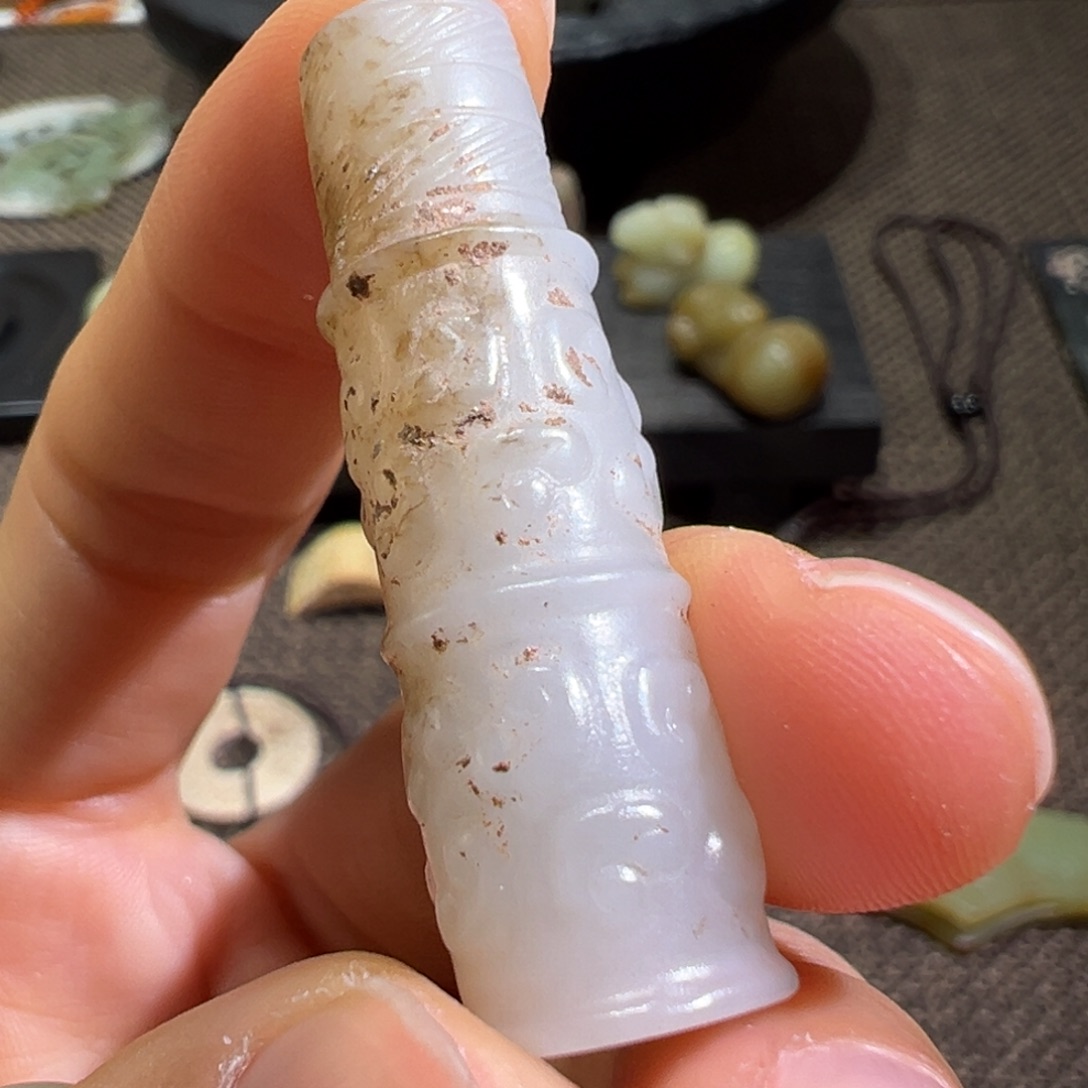 G***9和田玉未镶嵌挂件