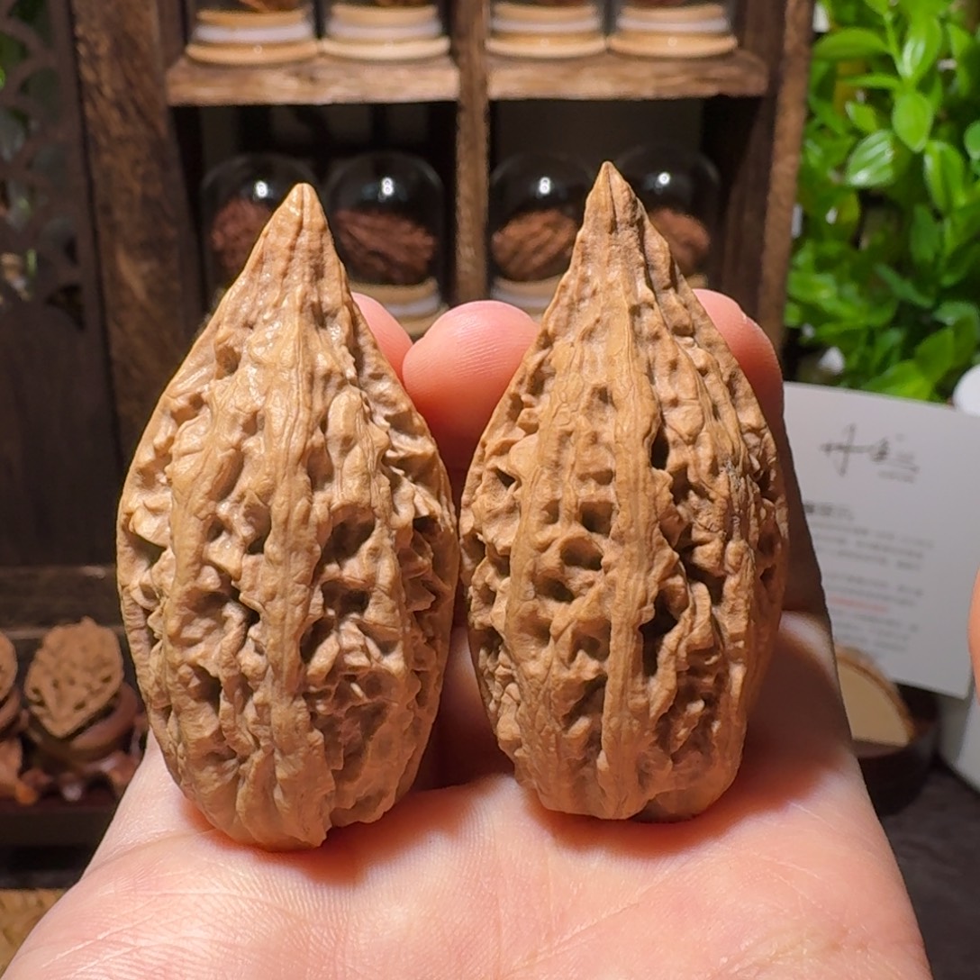 把件文玩核桃凤冠