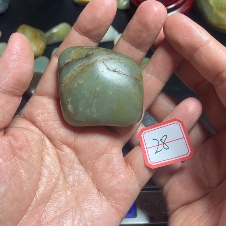 和田玉未镶嵌颈饰28