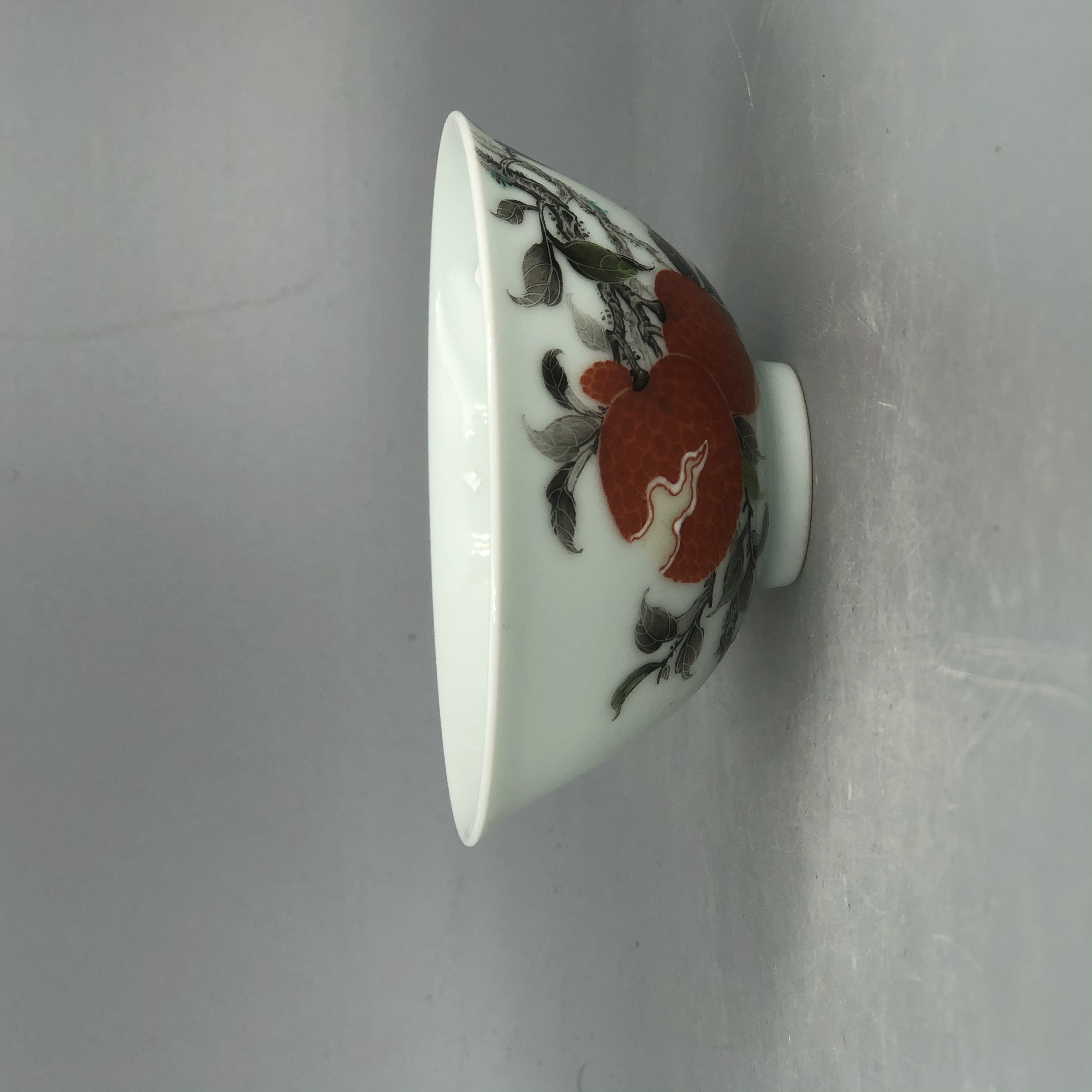 【景德】诗逸瓷话 荔枝斗笠杯 陶瓷 sych00081