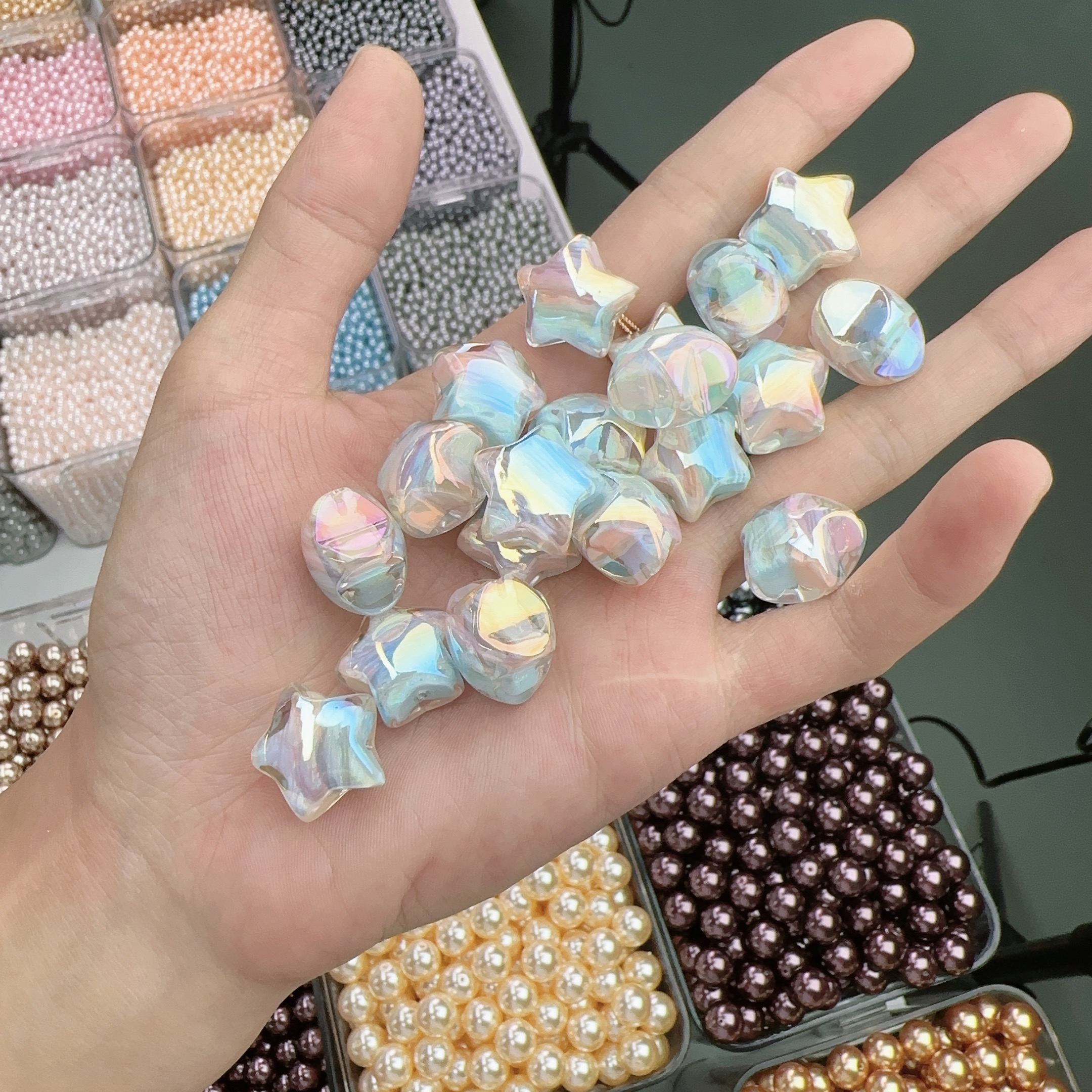 1号品“冷月高级手工insDIY饰品配件防丢”一一装满不退