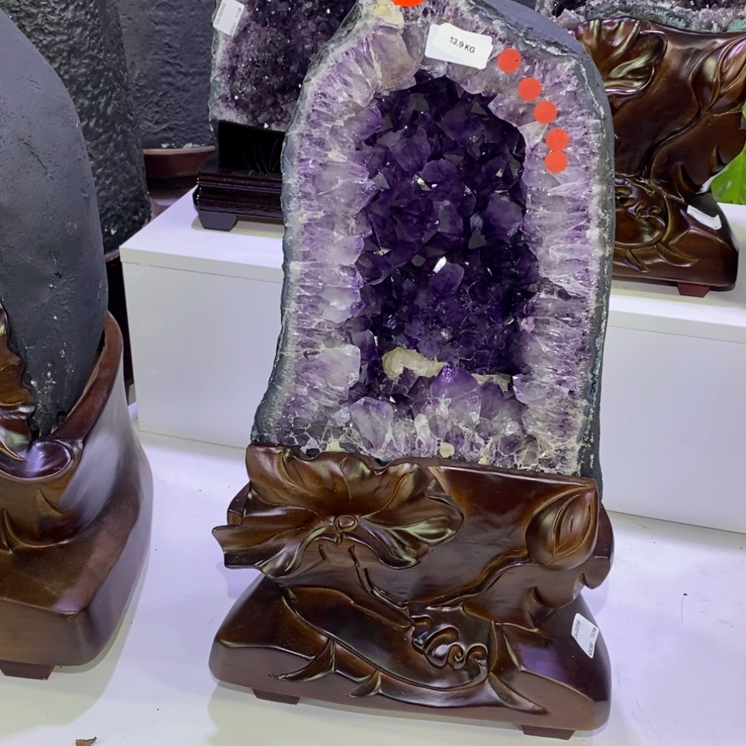 大型摆件（非配饰）未镶嵌紫晶