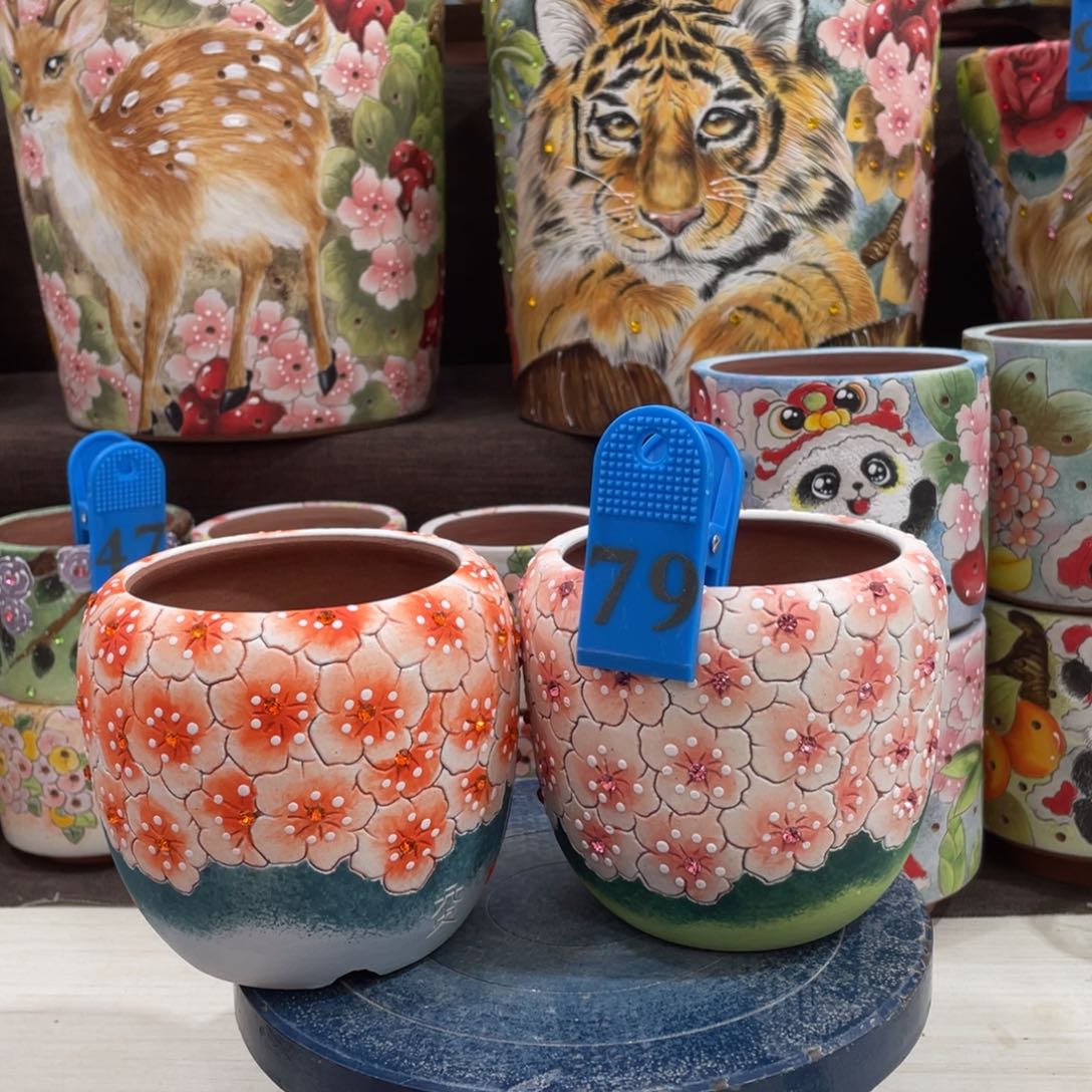 红陶多肉花盆特价