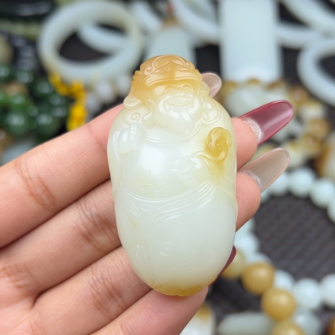 和田玉吊坠未镶嵌