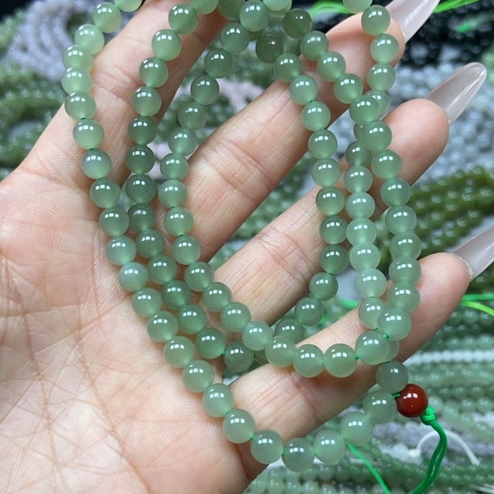 和田玉颈饰未镶嵌6