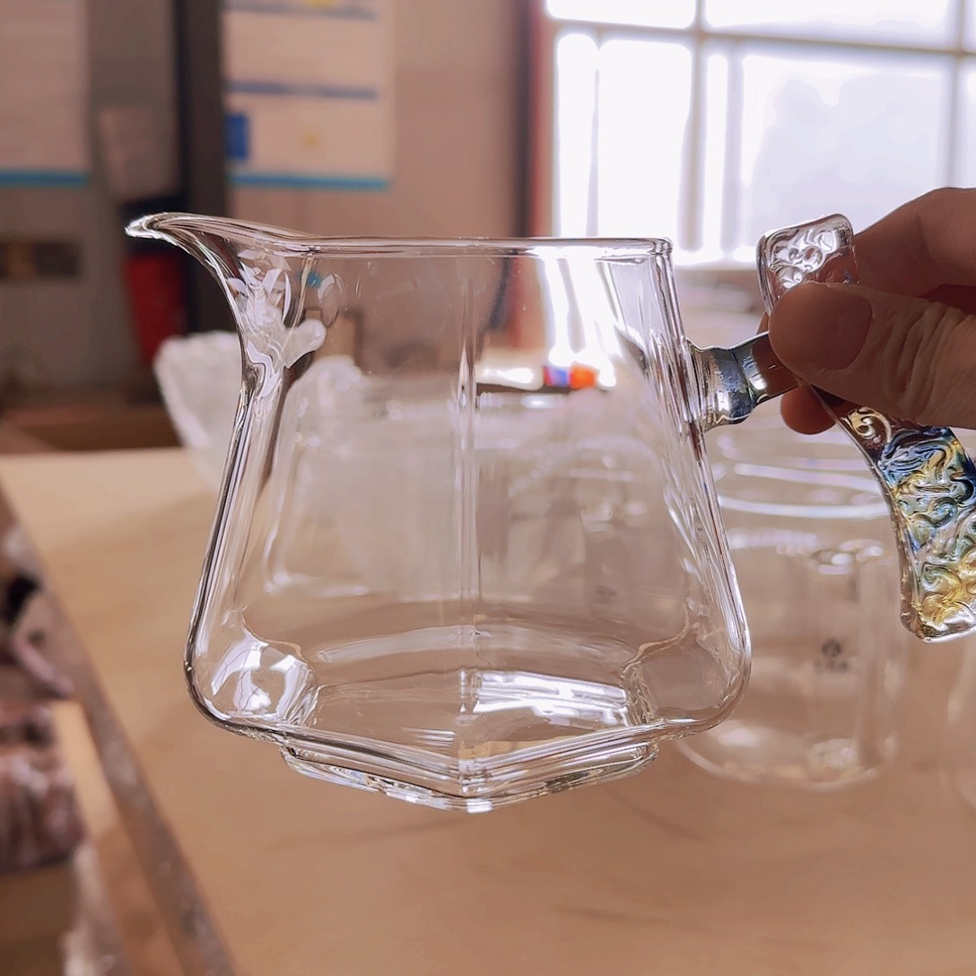 【闪购商品】高硼硅玻璃茶水分离G413彩韵