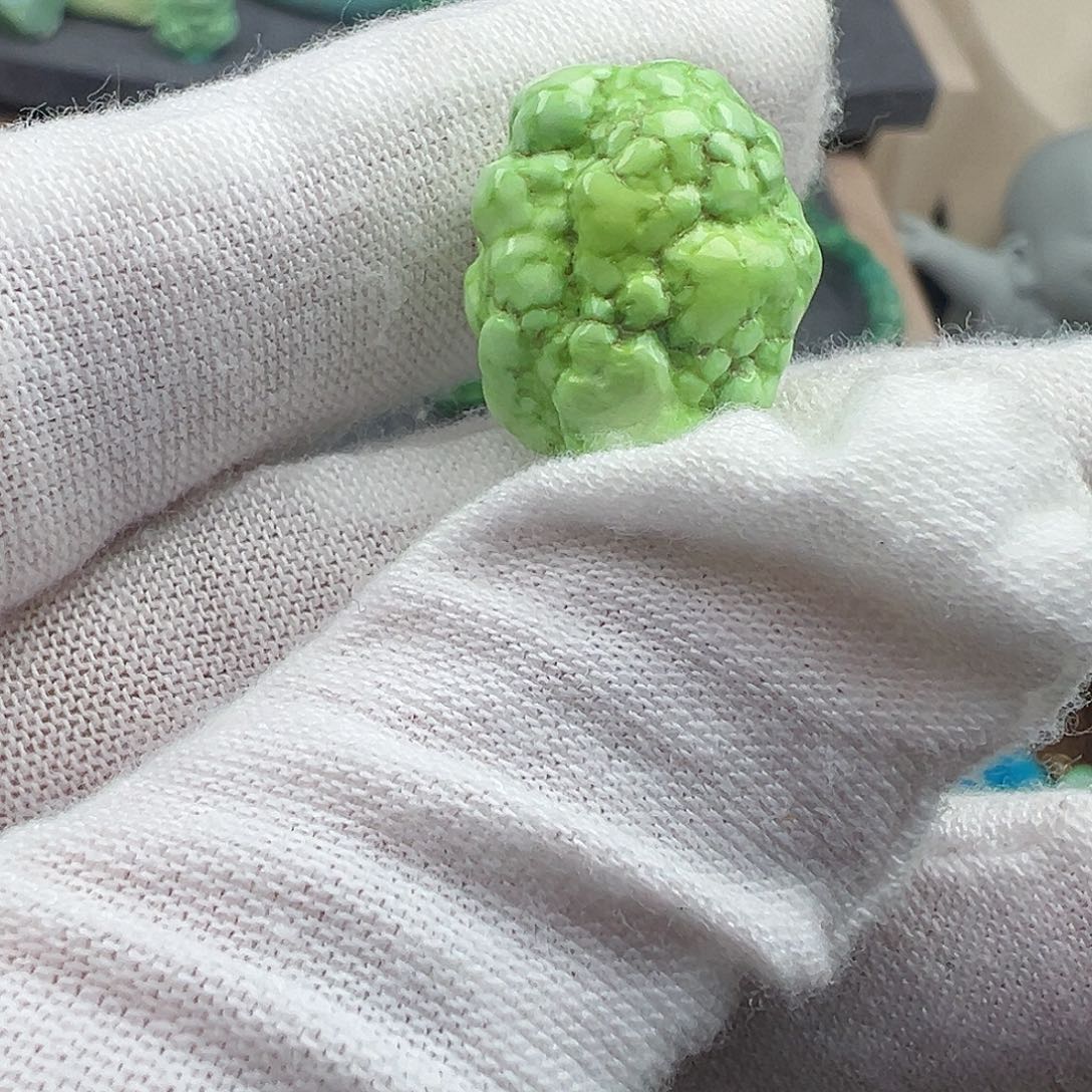 绿松石菜籽黄绿松石z未镶嵌