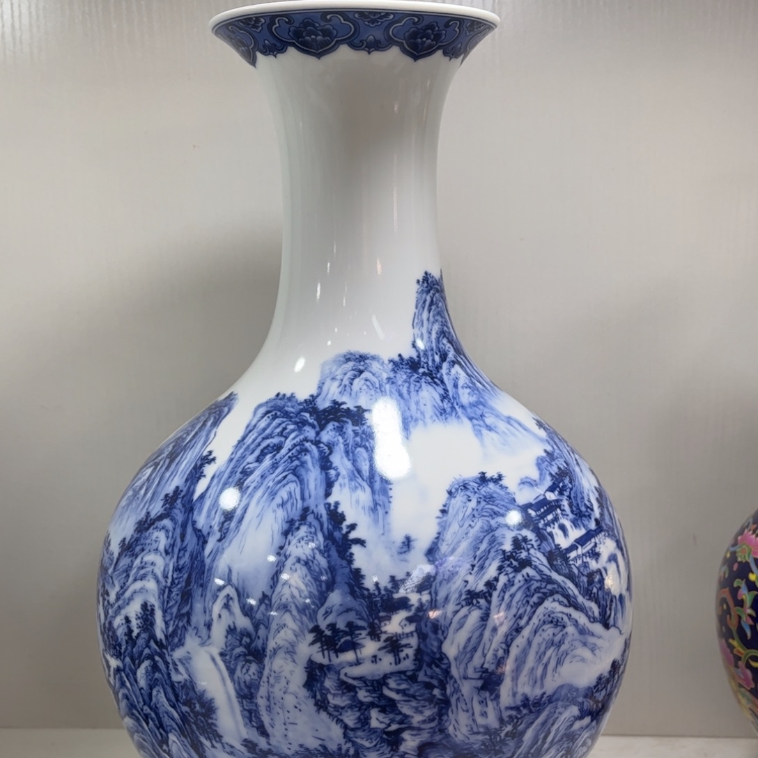 景德镇陶瓷花瓶摆件