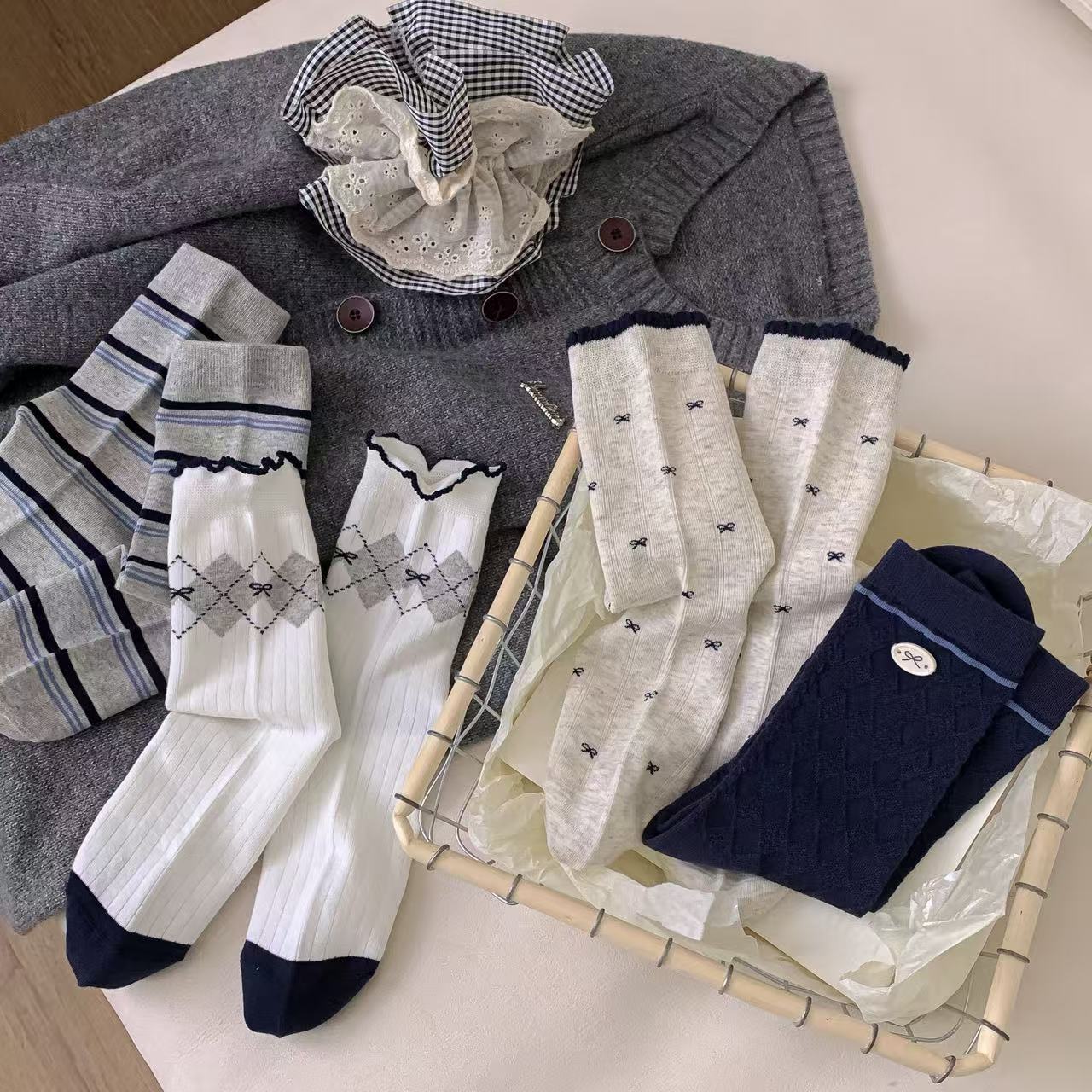 【小熊】临时编号四季精品袜子