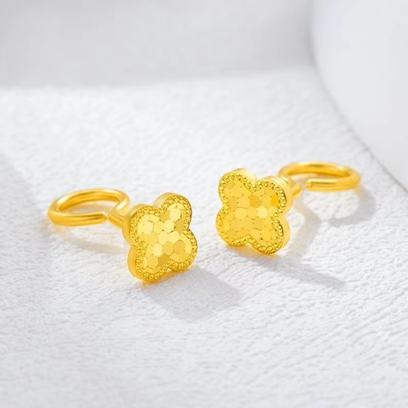 【宝福甄选】中国风碎碎冰时尚百搭款四叶草配龙纹收纳束