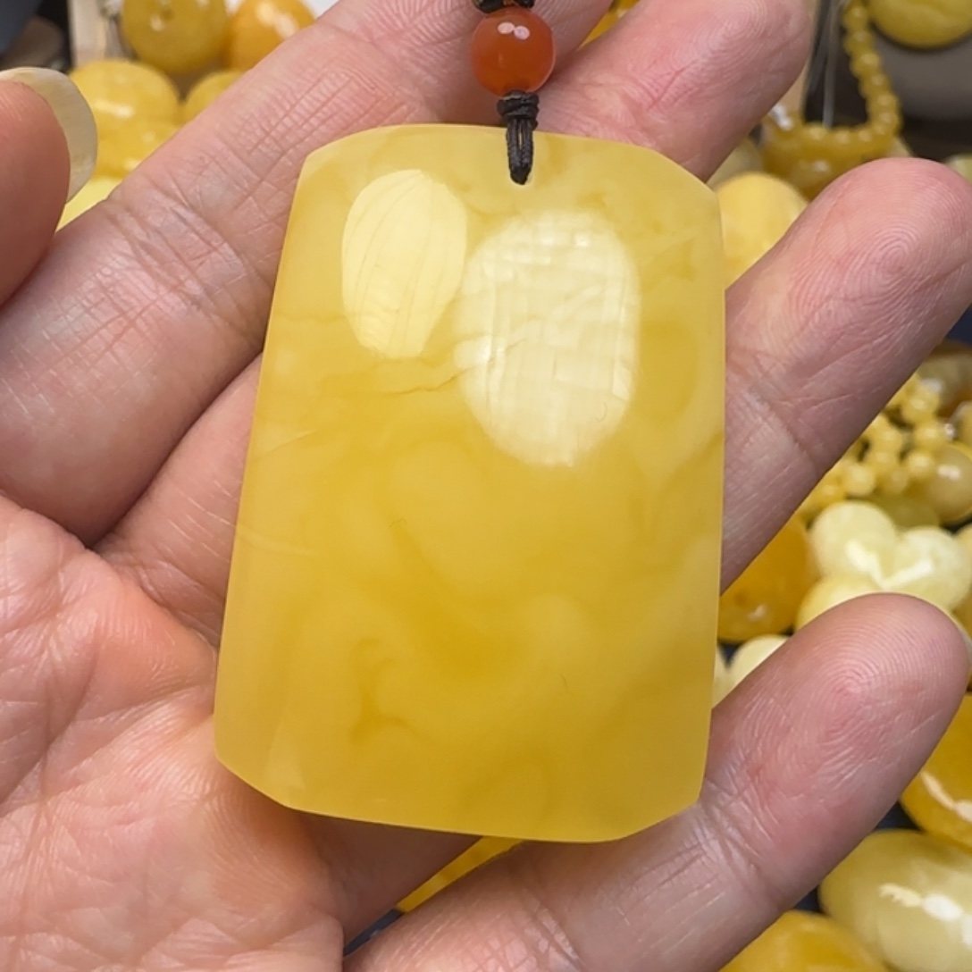 蜜蜡未镶嵌颈饰天然蜜蜡