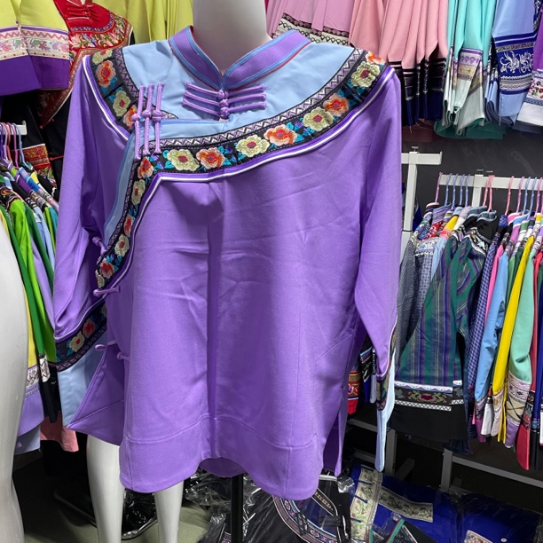 布依族壮族少数民族服饰 国风传统女士服装