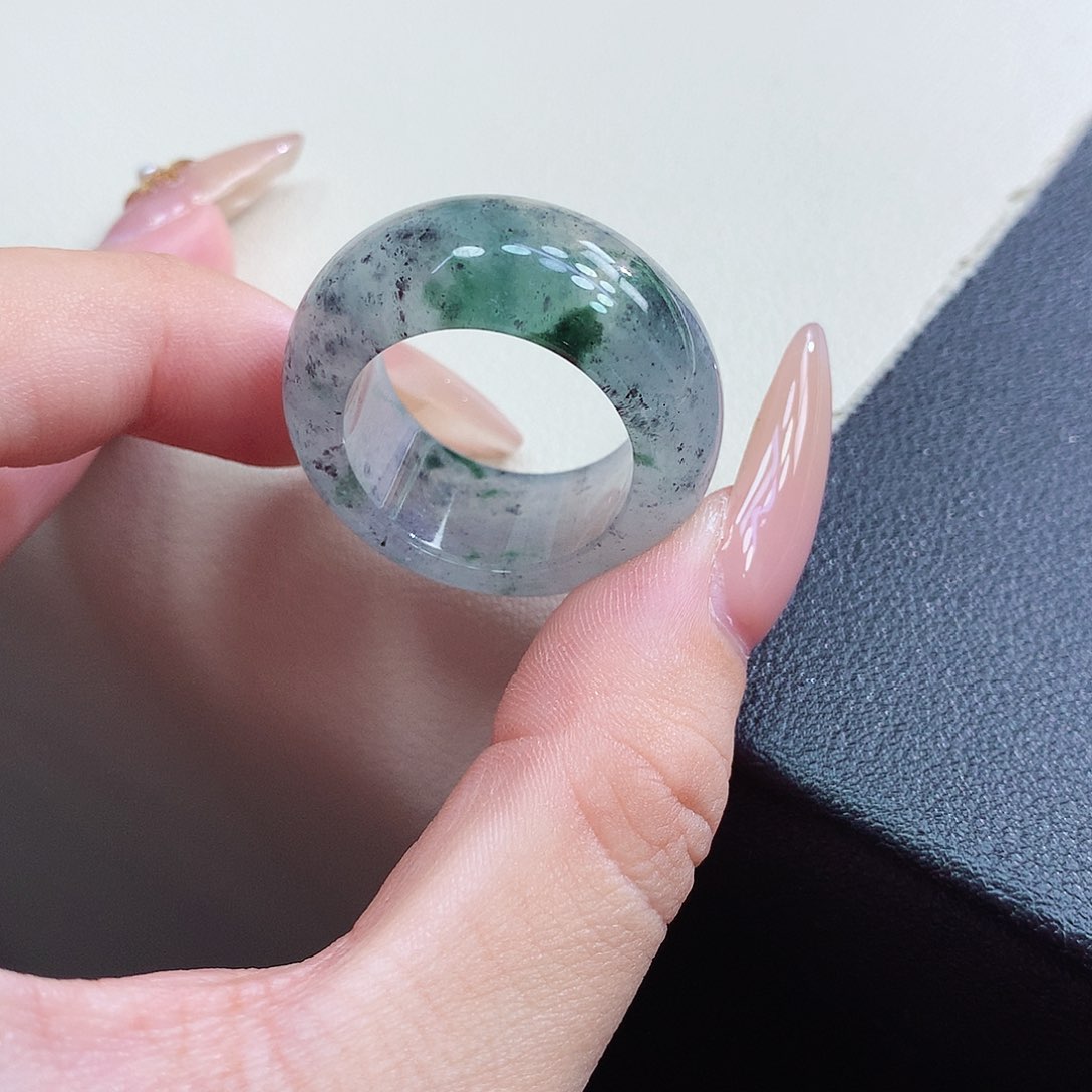 未镶嵌戒指翡翠22-23号