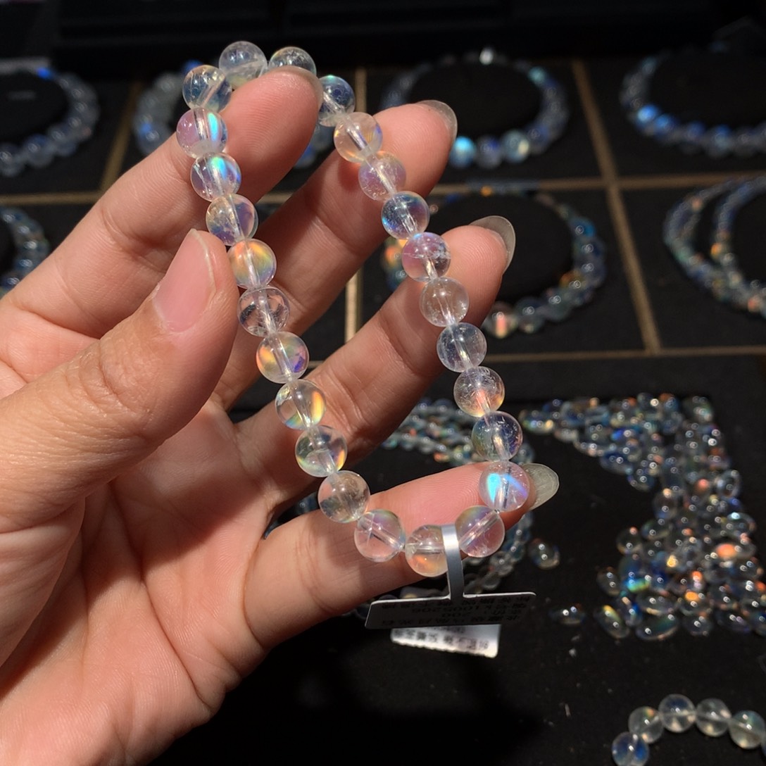 月光石手链7.6未镶嵌D*