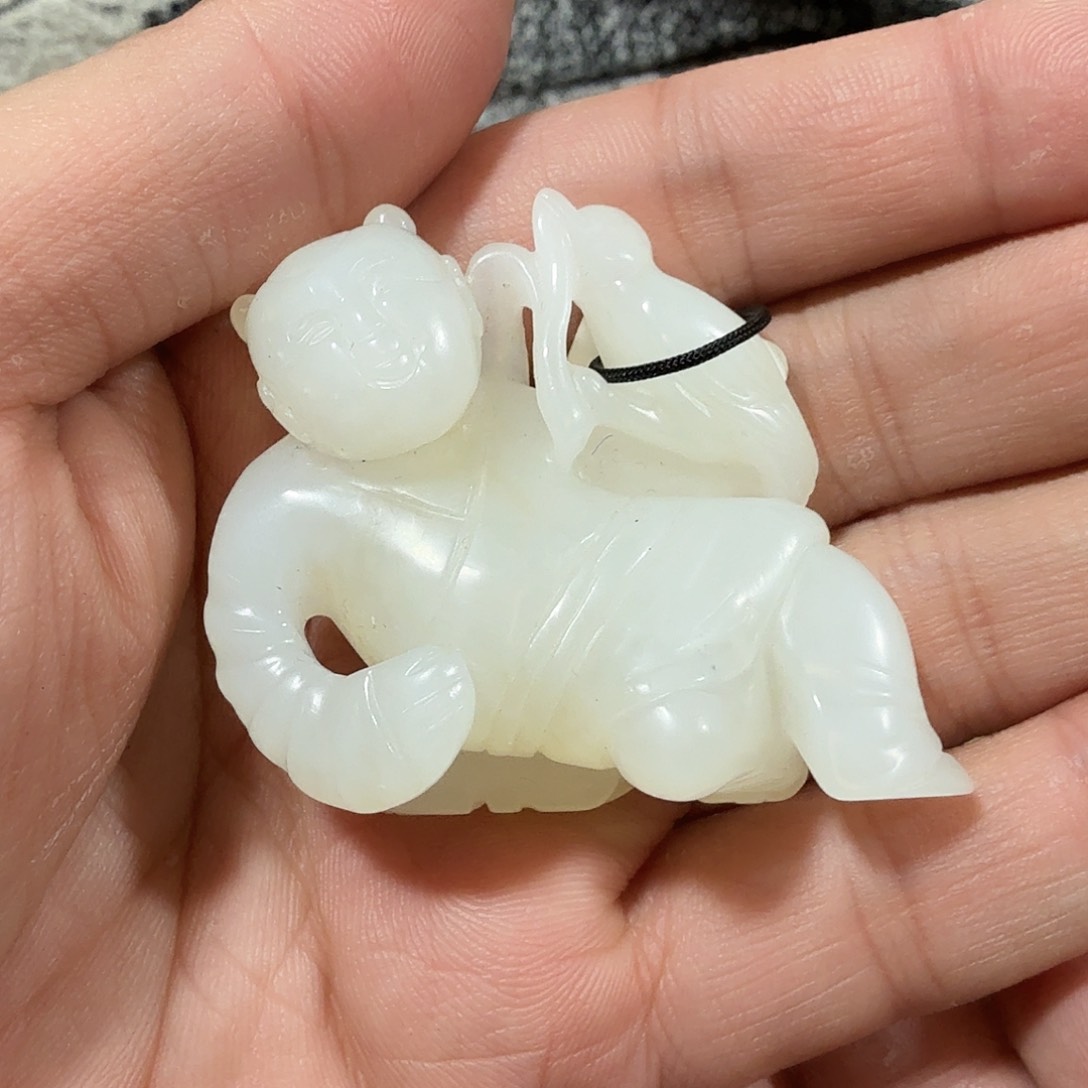 和田玉挂件未镶嵌