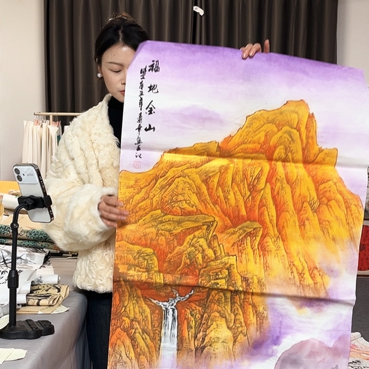 国画纯手绘图纯手绘