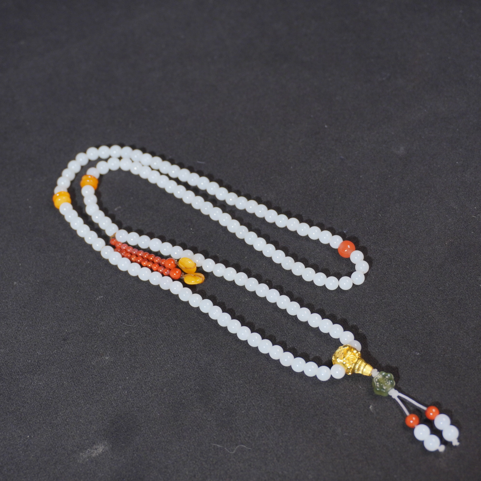 4SYN67 创汇 和田玉项链