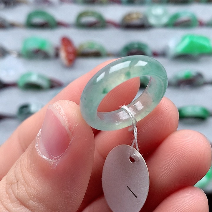 翡翠戒指未镶嵌12号