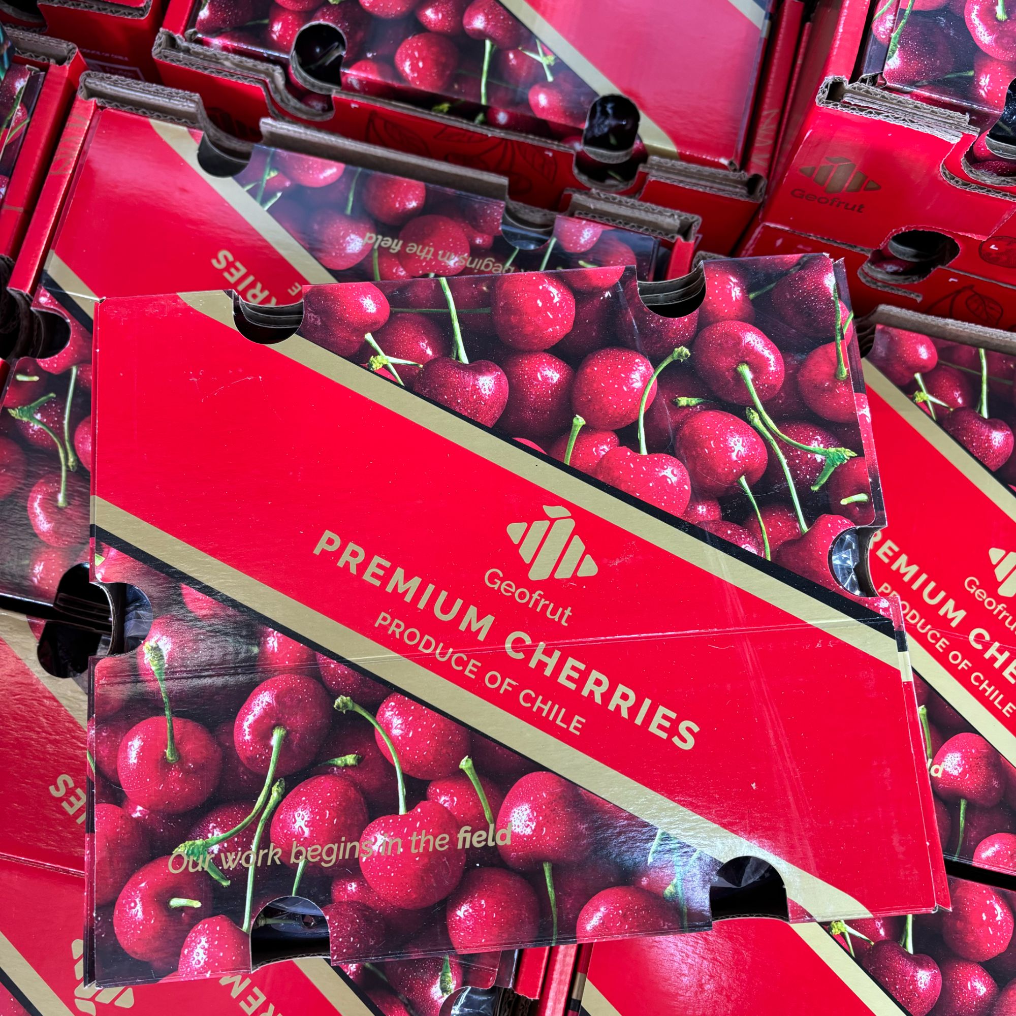 BING冰智利进口海运2JD智利5斤车厘子新鲜原箱顺丰包邮内附果径卡