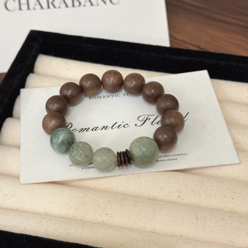 X2732绿发晶手链高端轻奢手串多样性发一