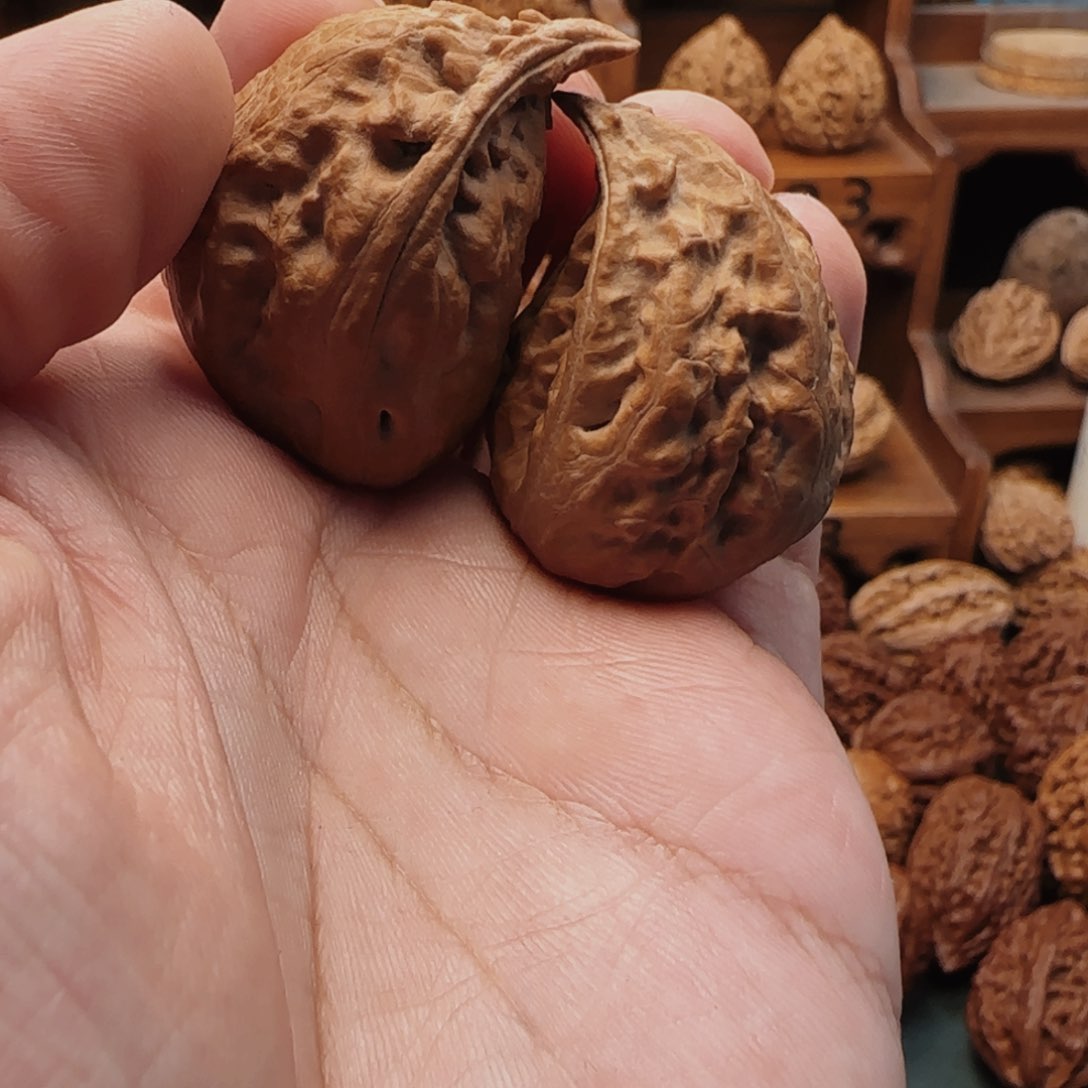 文玩核桃吊坠yzqi子母