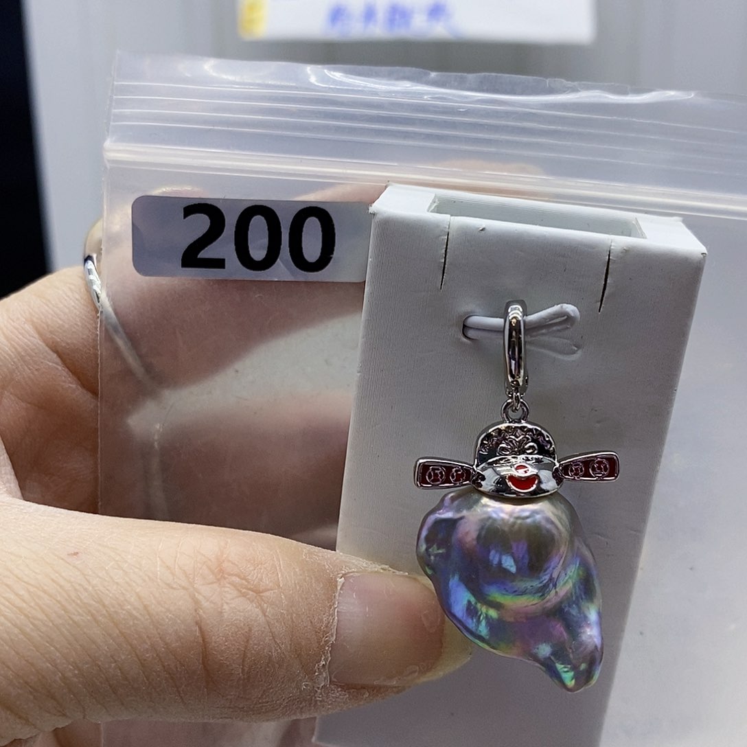 颈饰合金淡水珍珠