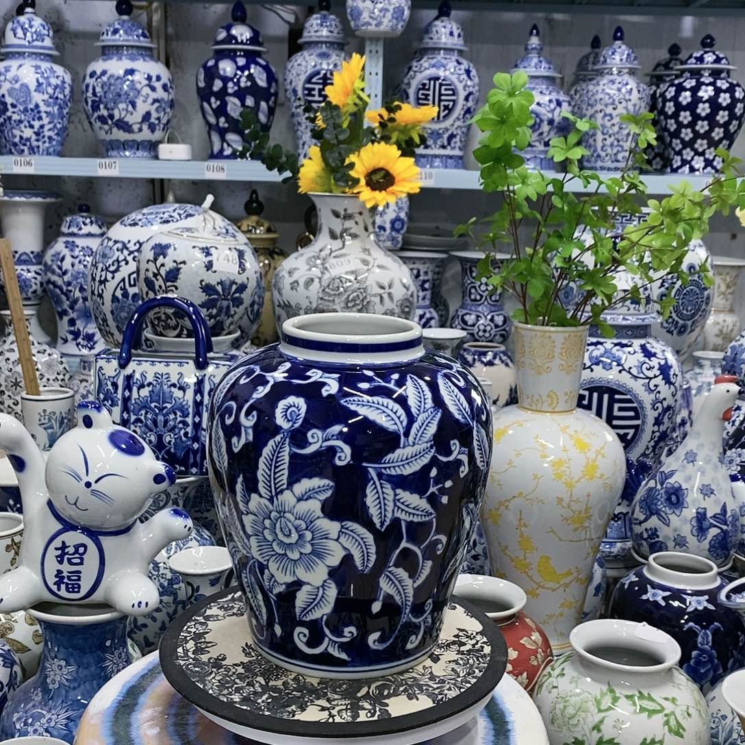 【闪购商品】摆件牡丹花花瓶21.7.18……………………