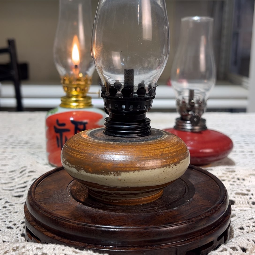 摆件景德镇陶瓷香薰灯