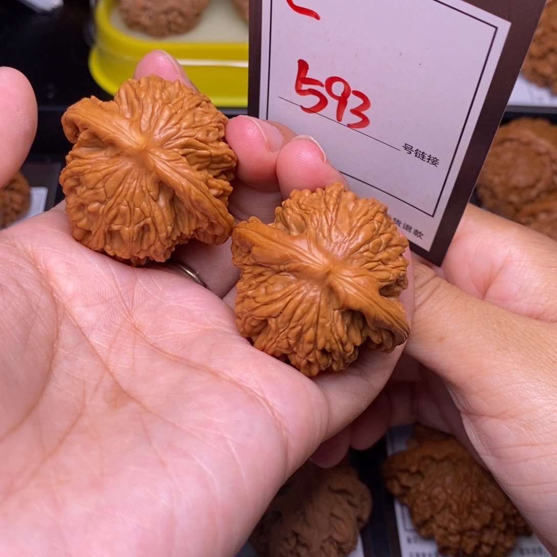 把件文玩核桃40虎头593