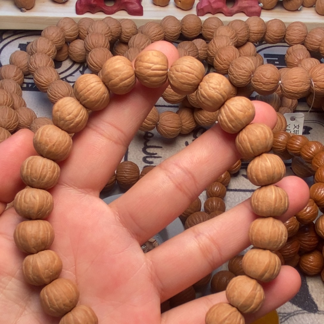 猴头核桃吊坠南瓜手持13➕