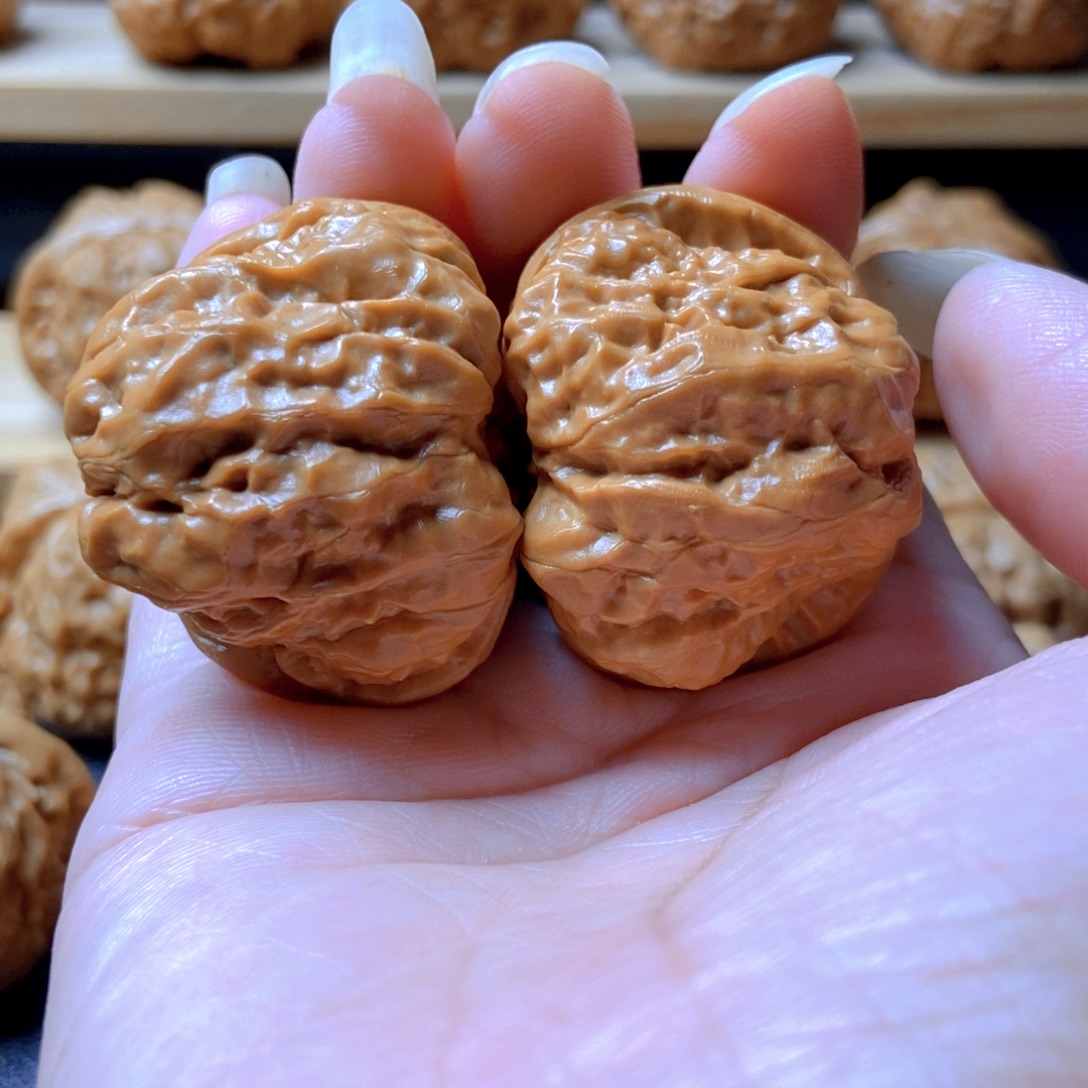 路***口文玩核桃吊坠蛤蟆头