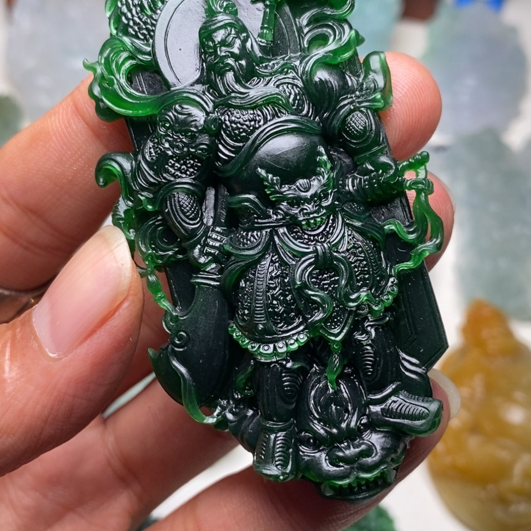 鑫***鹏定制翡翠未镶嵌天然A货翡翠Z