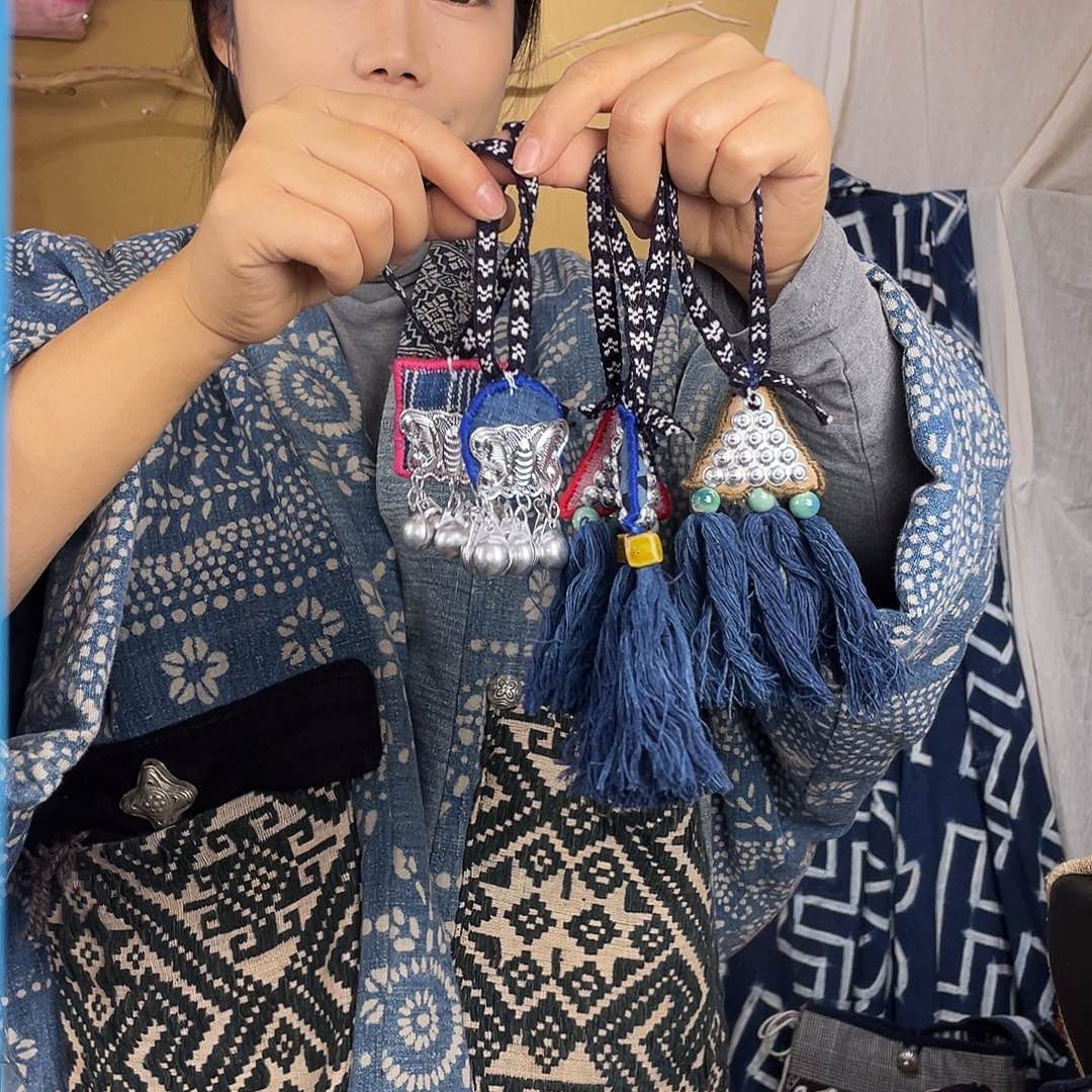 织绣手工制作工艺包挂