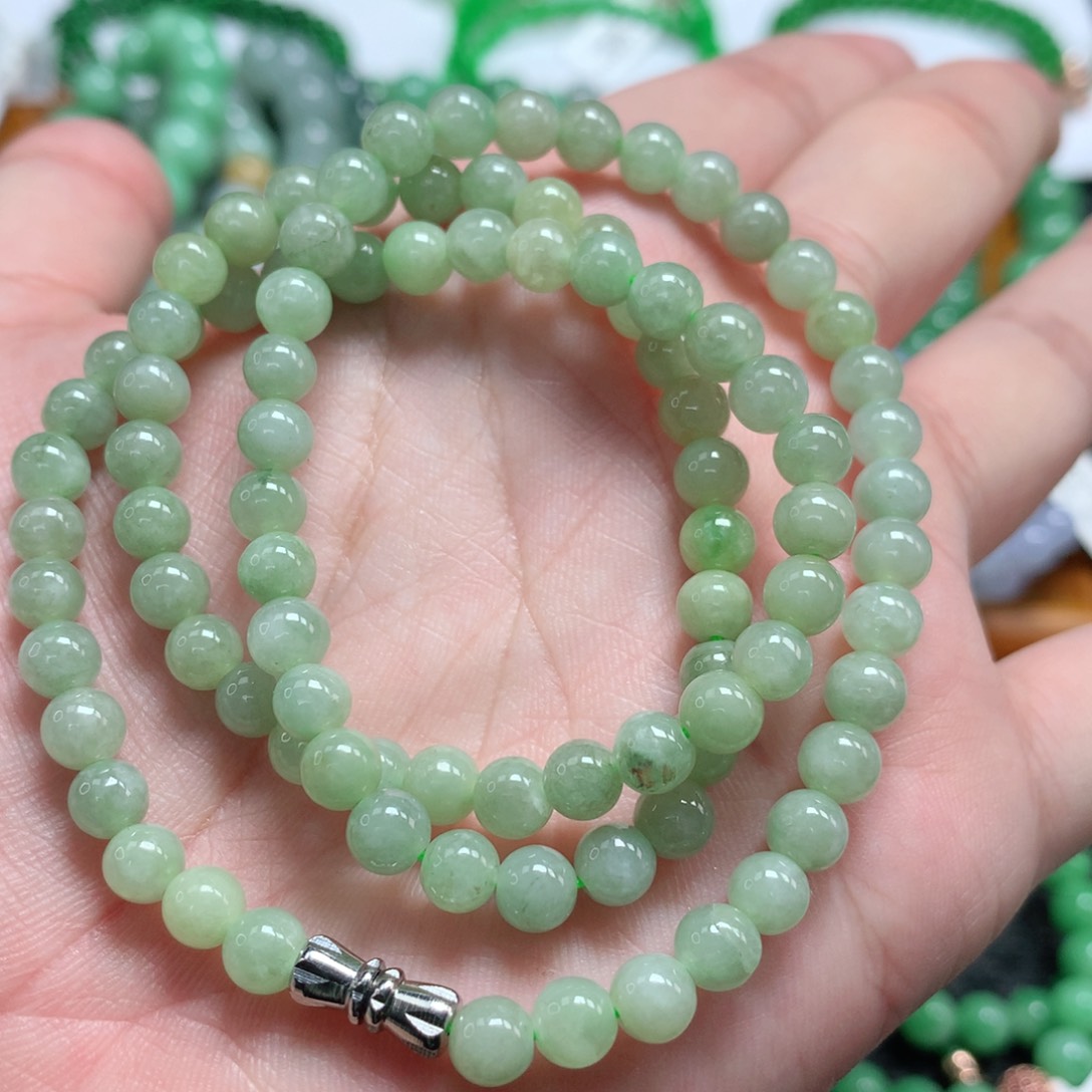 未镶嵌手链翡翠翡翠