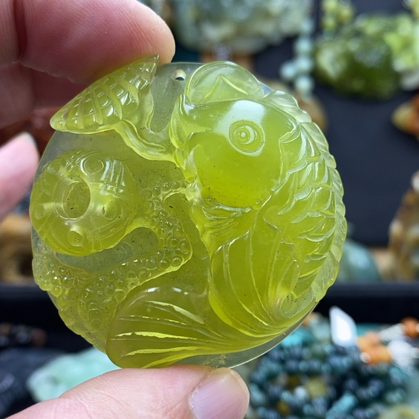 【闪购商品】未镶嵌岫玉吊坠