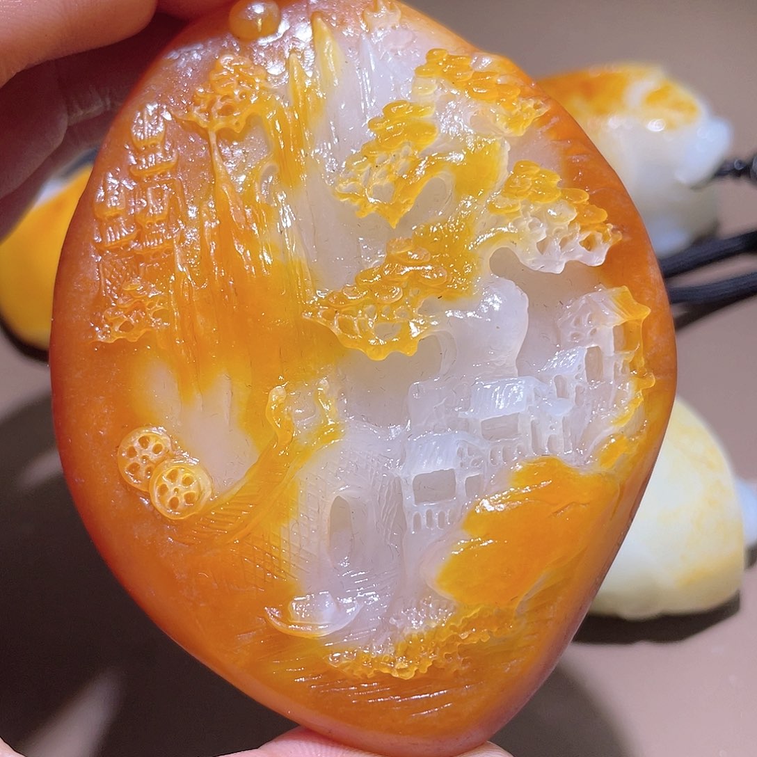 和田玉颈饰未镶嵌Z6