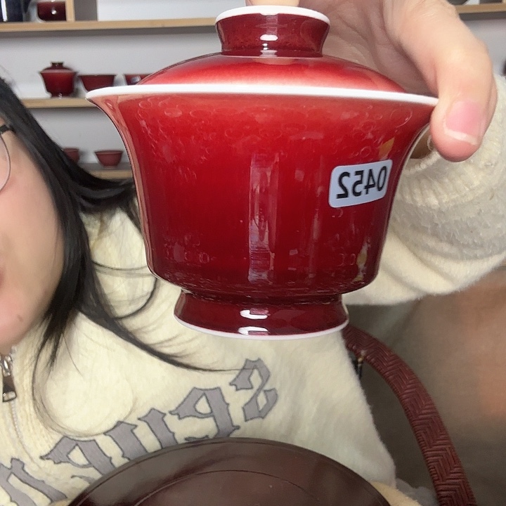 瓷片景德镇郎红陶瓷