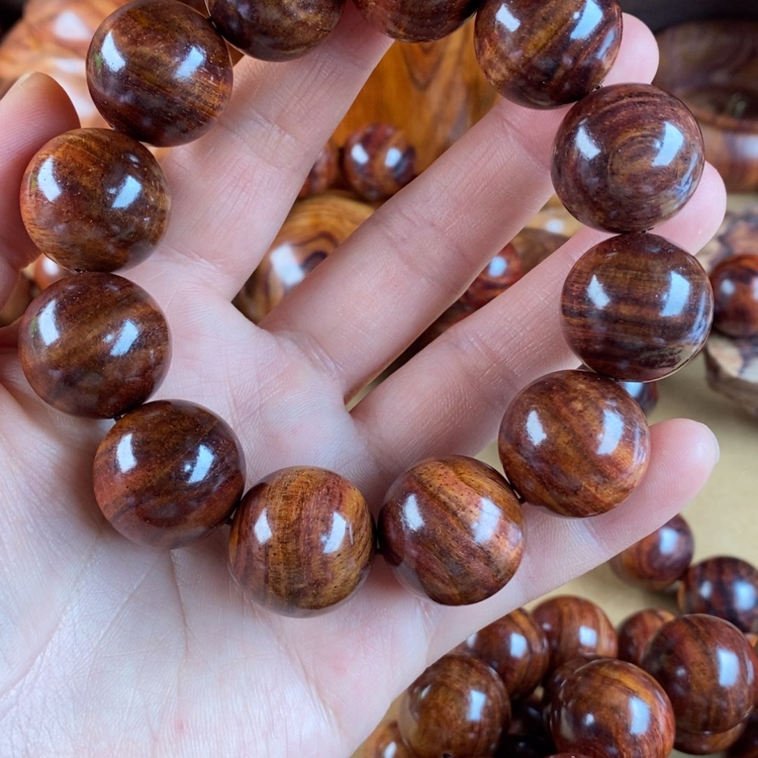 黄花梨/降香黄檀手串/手链大**林2.0