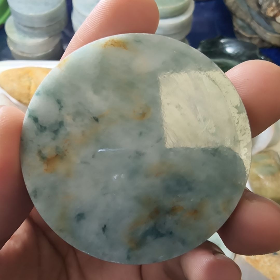 翡翠未镶嵌颈饰纯天然翡翠