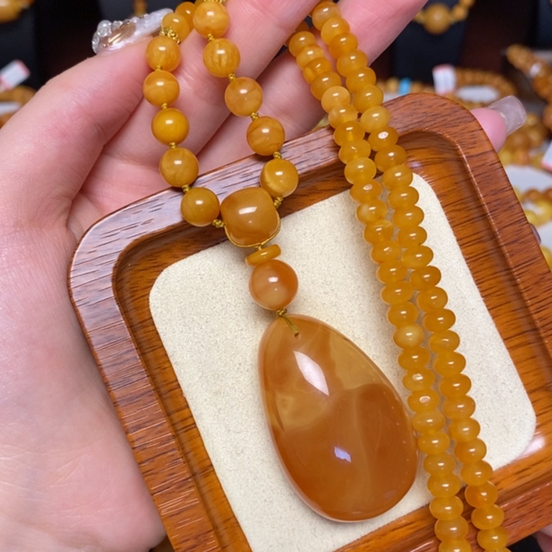 【闪购商品】未镶嵌蜜蜡颈饰项链