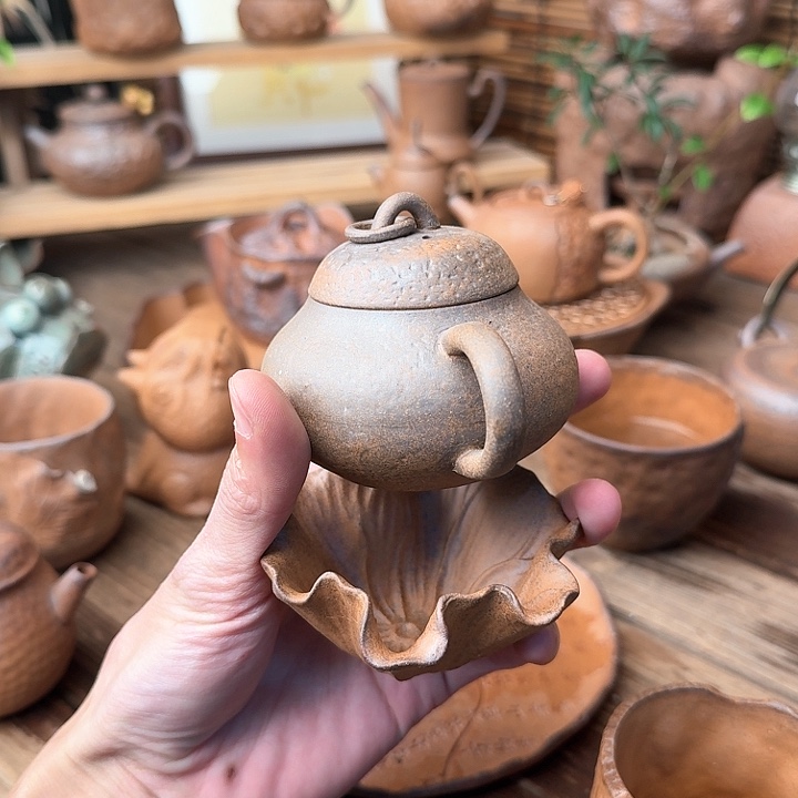 原矿老岩泥茶器系列