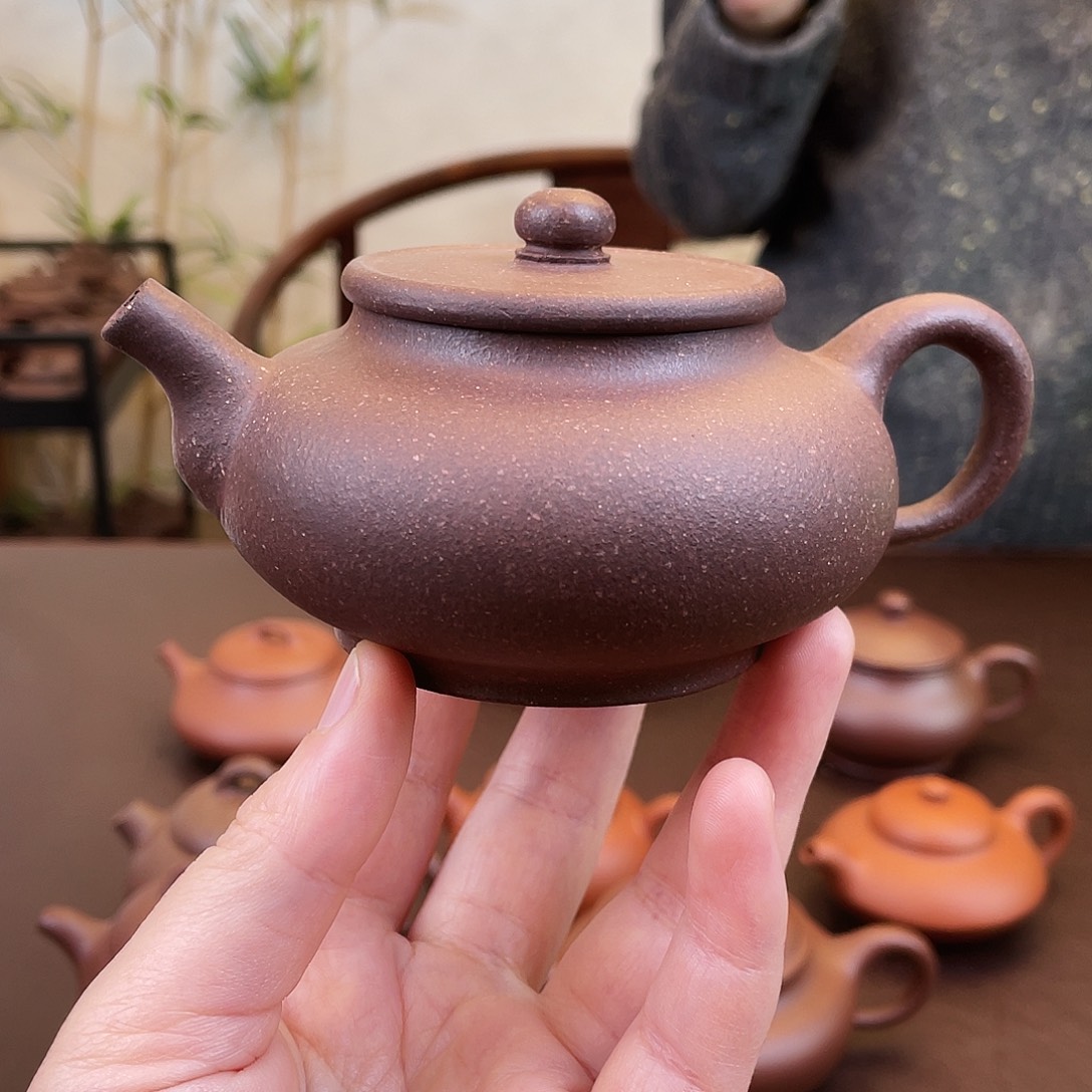 紫砂茶壶30目平盖150cc
